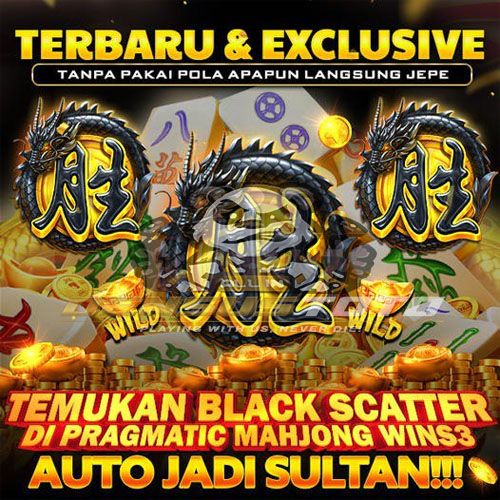 Gue Jadi Sultan Gara-Gara Main Scatter Hitam, Nih!